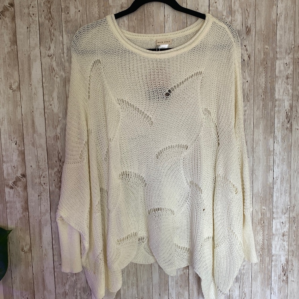 Cream sweater